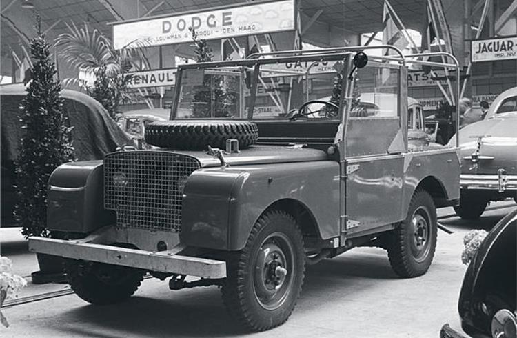 The Land Rover Series launched in Amsterdam 70 years ago today