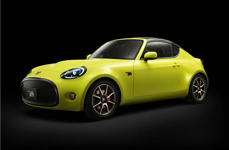The S-FR is a concept vehicle developed on the lines of Toyota's fun-to-drive lightweight sports cars.
