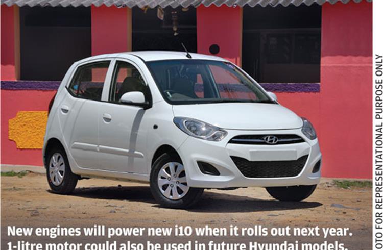 1-litre Kappa petrol, 1.1 to power next-gen Hyundai i10 | Autocar