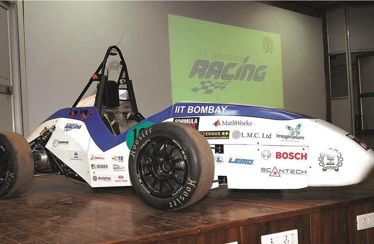 IIT Bombay students’ all-electric car to race in Formula Student next month
