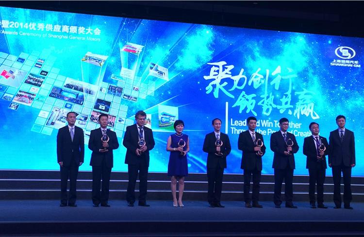 BASF gets top supplier award from Shanghai GM