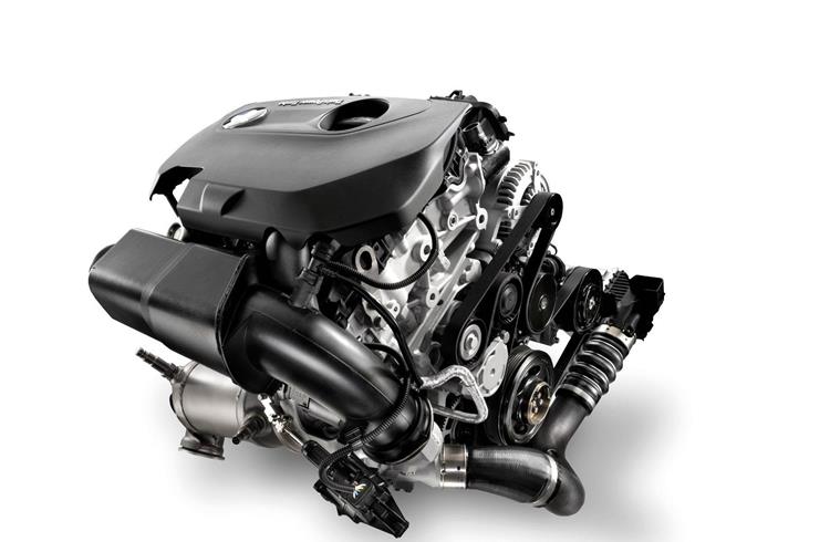 BMW’s TwinPower turbo three-cylinder diesel engine.