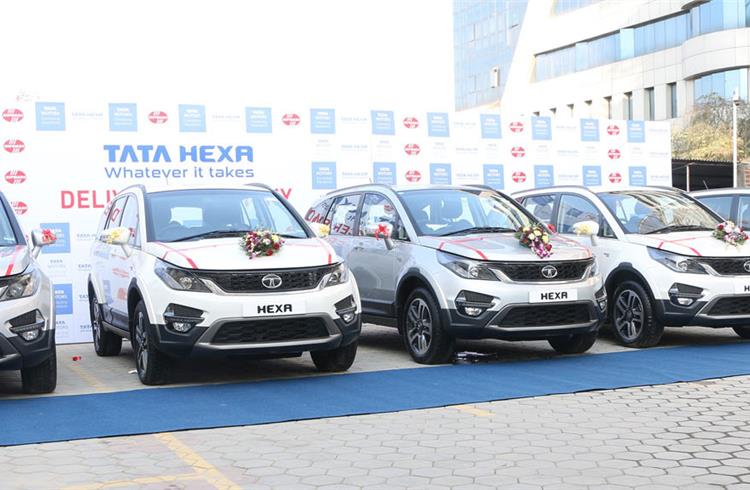 Tata Motors launches the Hexa in Nepal