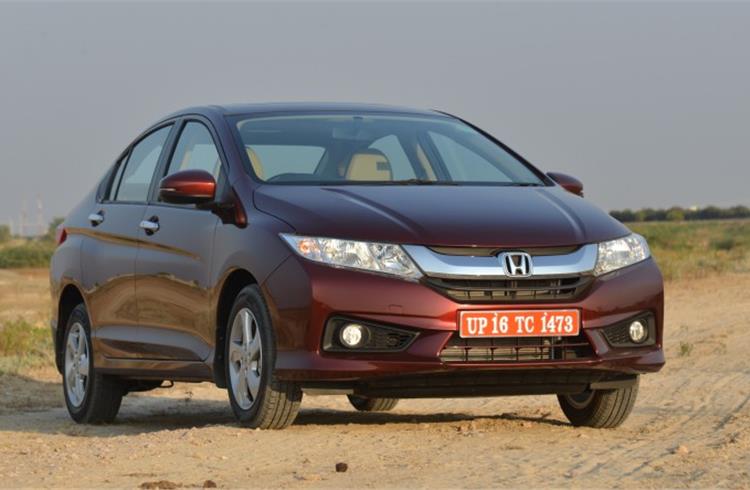 Honda to recall 3,879 City CVT sedans to update control software