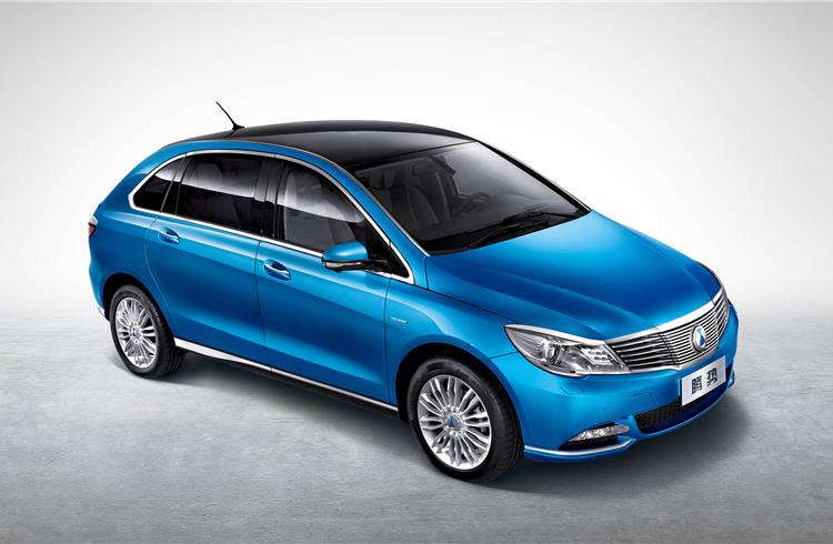 The Denza was revealed in 2014, and is the result of a collaboration between BYD and Daimler.
