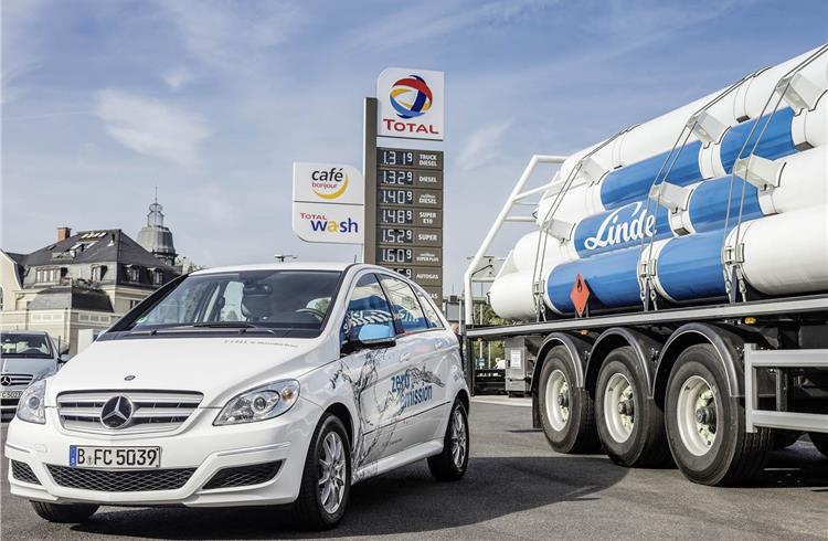 Daimler, Linde and partners to build new hydrogen fuelling stations in Germany