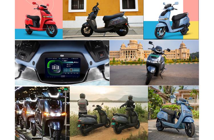 TVS iQube e-scooter turns four, sales cross 250,000 units, last 100,000 in 6 months