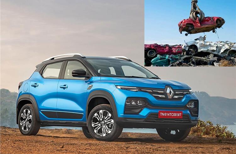 Renault India partners Mahindra Cero for vehicle scrappage