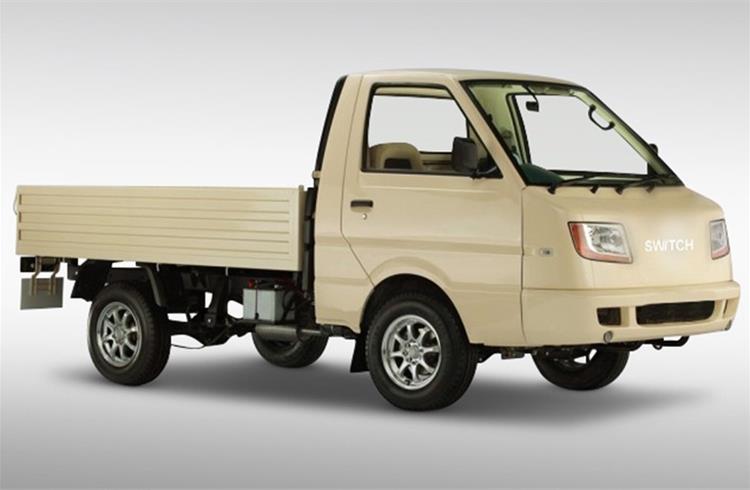 The eDost SCV has a 150km range with 1,000kg and GVW of 2,620kg. Switch Mobility will tap India's strong sourcing base and low cost, high quality manufacturing to be globally competitive.
