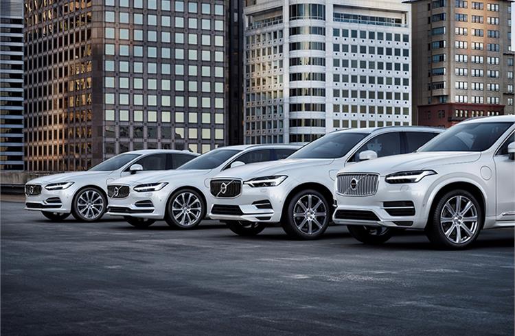 Volvo Cars headed for record sales, up 14% in first 10 months of 2018