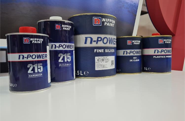Nippon's N-Force and N-Power brands encompass clear coats, primers, and thinners for the aftermarket sector.
