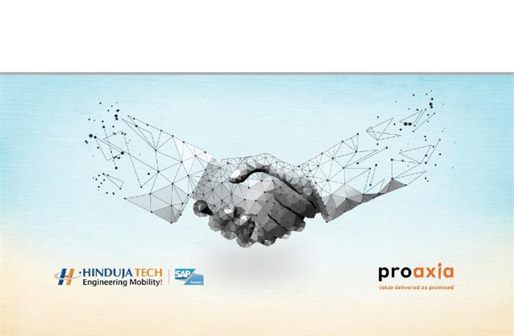 Hinduja Tech partners with Proaxia Consulting Group AG for SAP Vehicle Sales and Service (VSS) Solutions for Automotive Dealerships