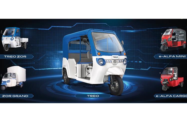 Mahindra's electric three-wheelers maintain strong growth trajectory in April-July 