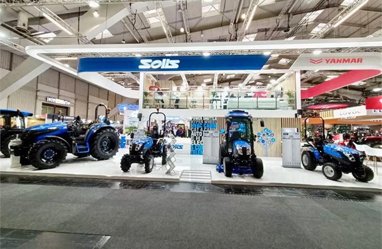 Solis Tractors unveils new tractor series, electric mowers at Agritechnica  2023