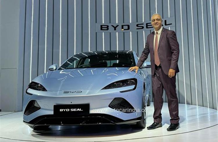 BYD launches Seal EV in India at Rs 41 lakh