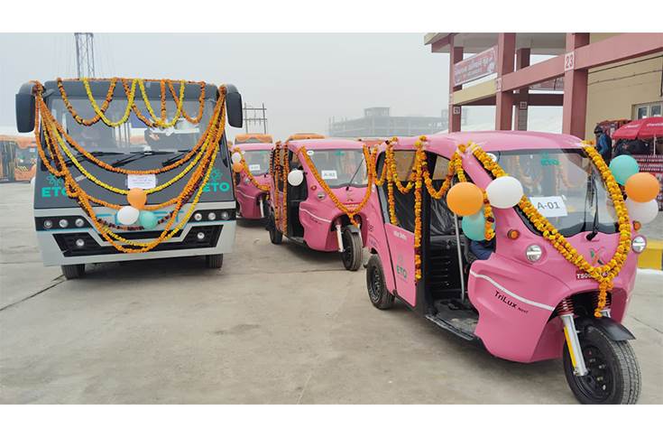 ETO Motors launches electric 3-wheelers in Ayodhya, Uttar Pradesh | Autocar Professional