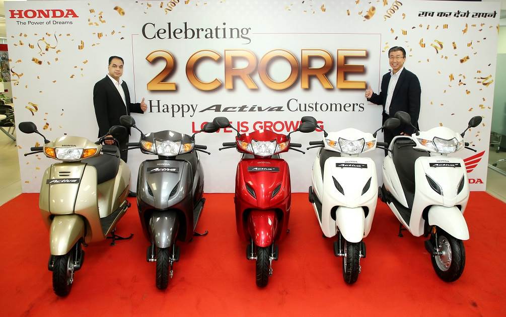 Honda Activa rides past the 20 million sales mark | Autocar Professional