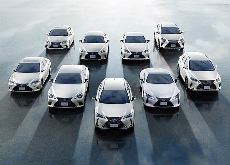Lexus clocks global sales of 2 million electrified vehicles Autocar