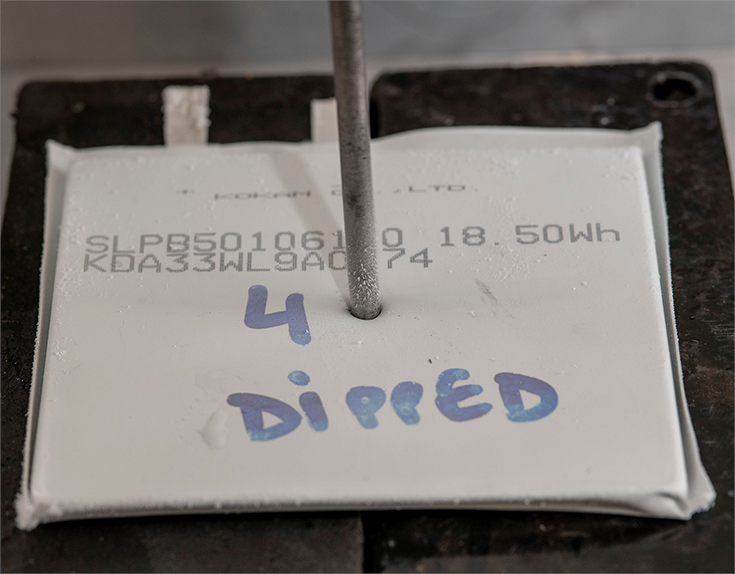 freeze batteries with liquid nitrogen. Autocar Professional