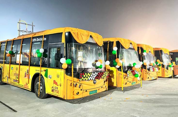 GreenCell Mobility deploys 150 Electric Buses in Ayodhya | Autocar Professional