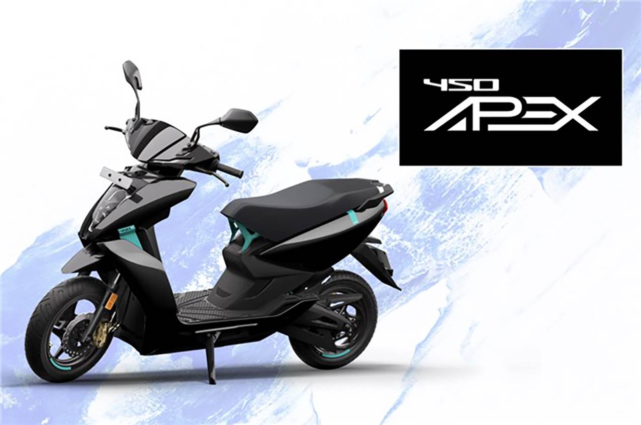 Ather 450 Apex to be quickest, most powerful Ather e-scooter yet