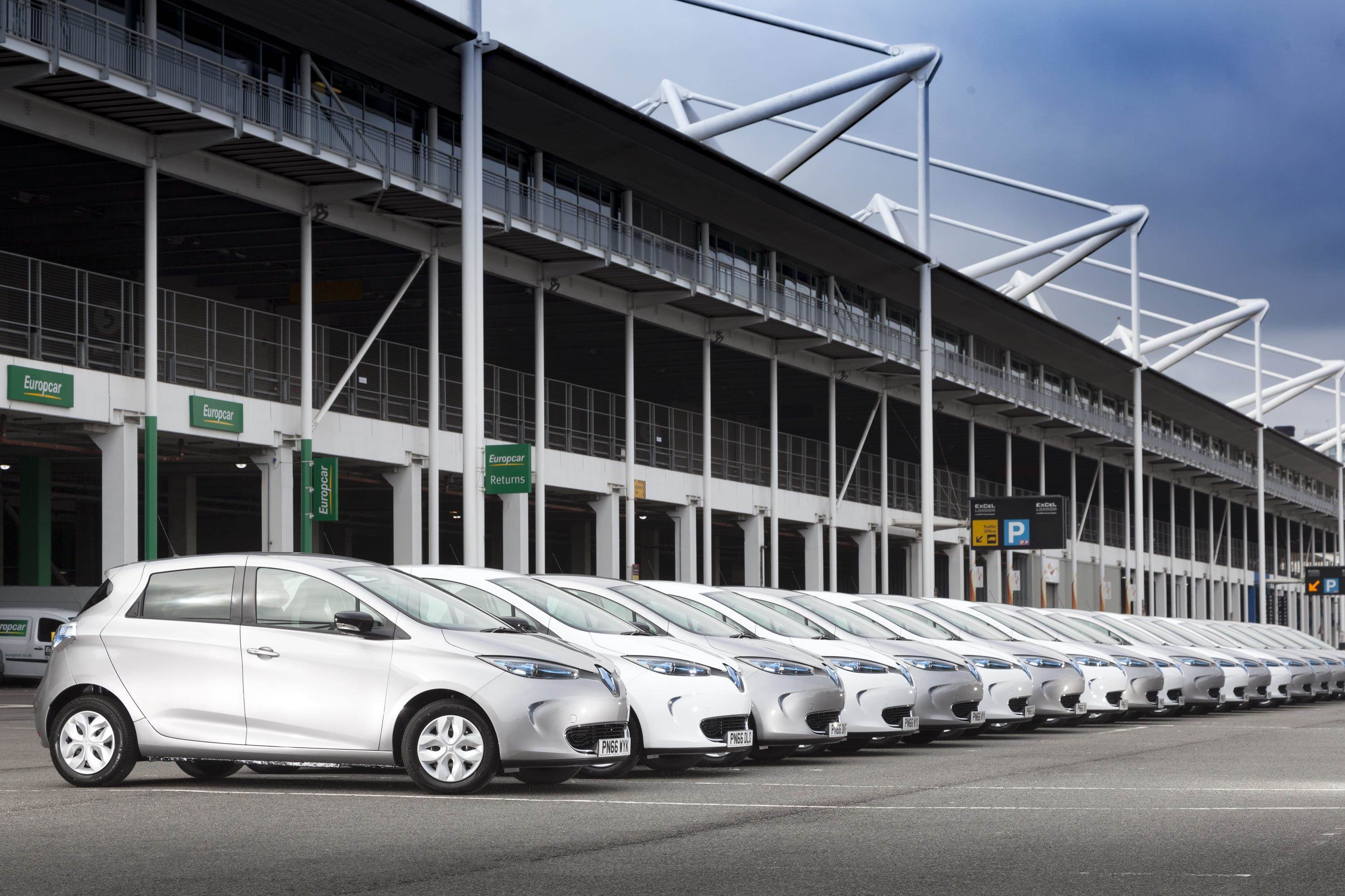 Europcar UK takes delivery of 55 allelectric Zoes for urban duties
