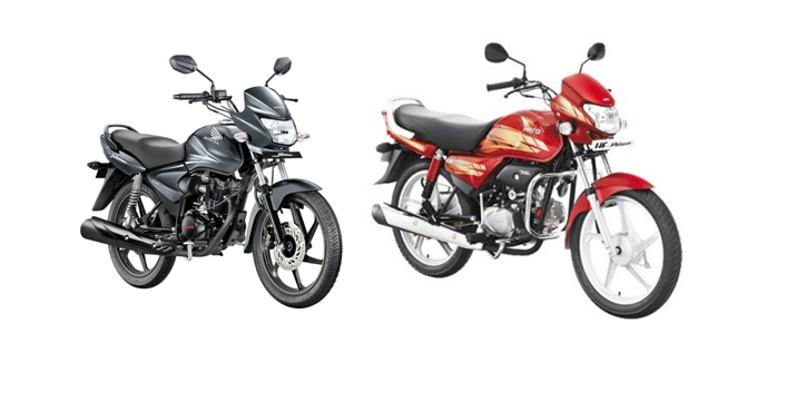 India Sales Top 10 motorcycles August 2017 Hero Splendor HF