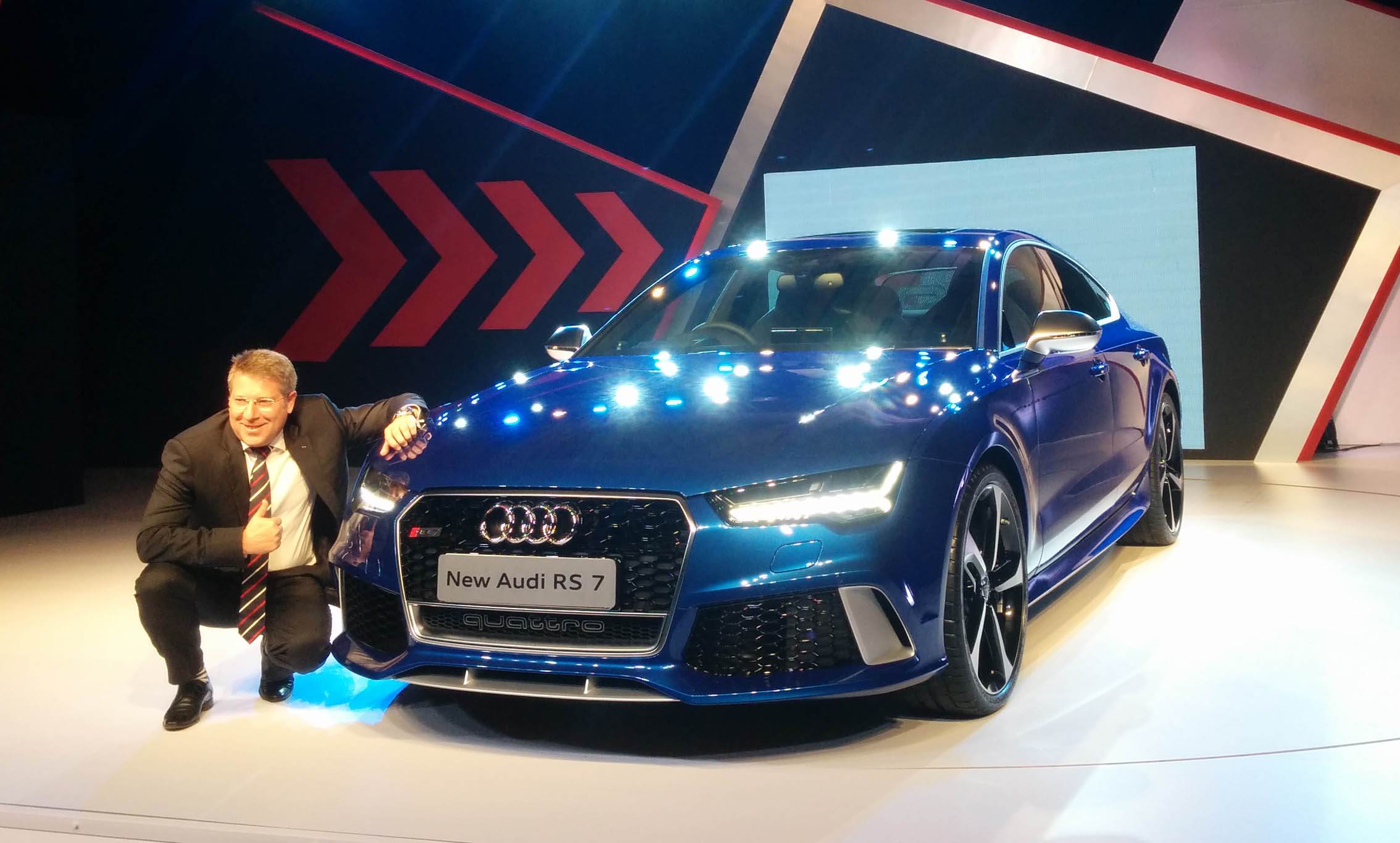 New Audi RS7 under development