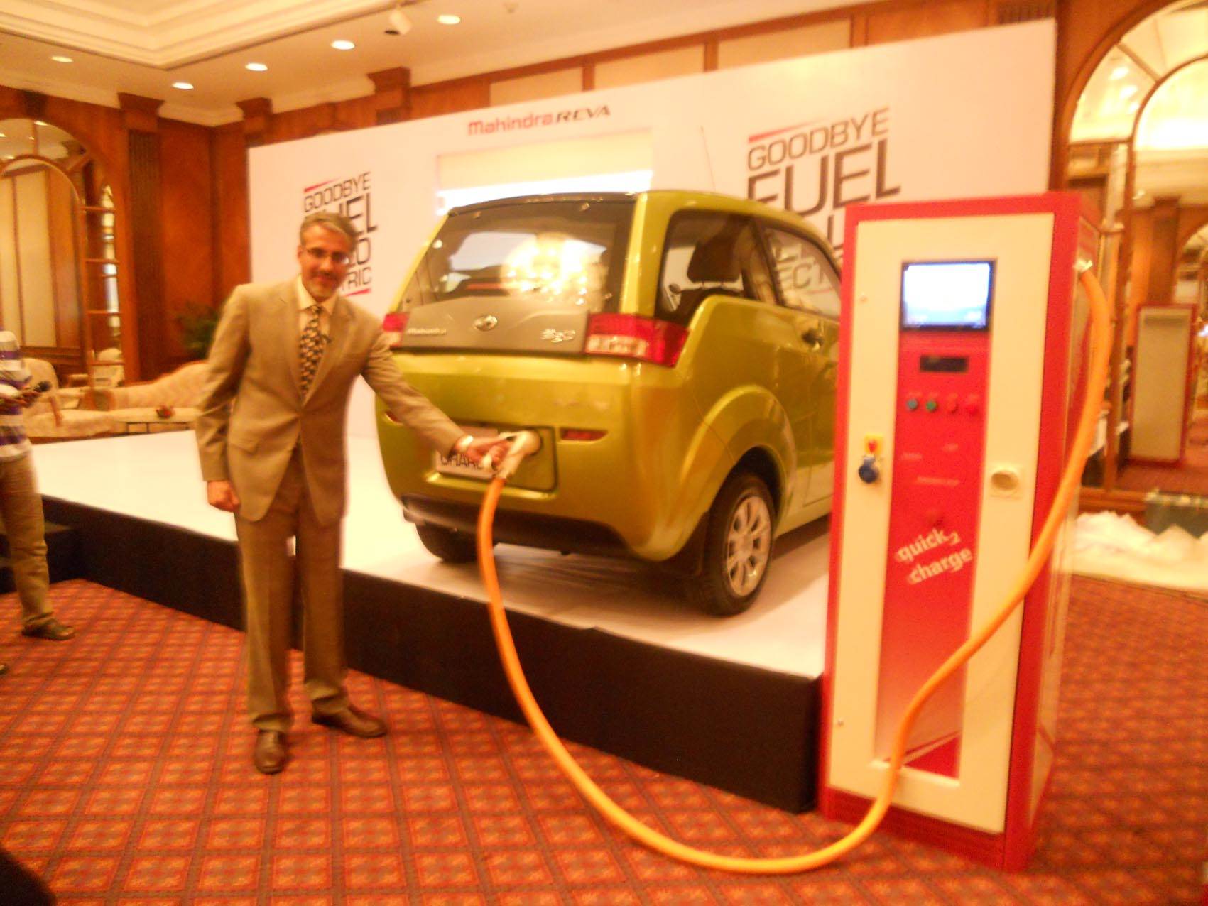Mahindra Reva opens Quick2Charge station in Bangalore Autocar