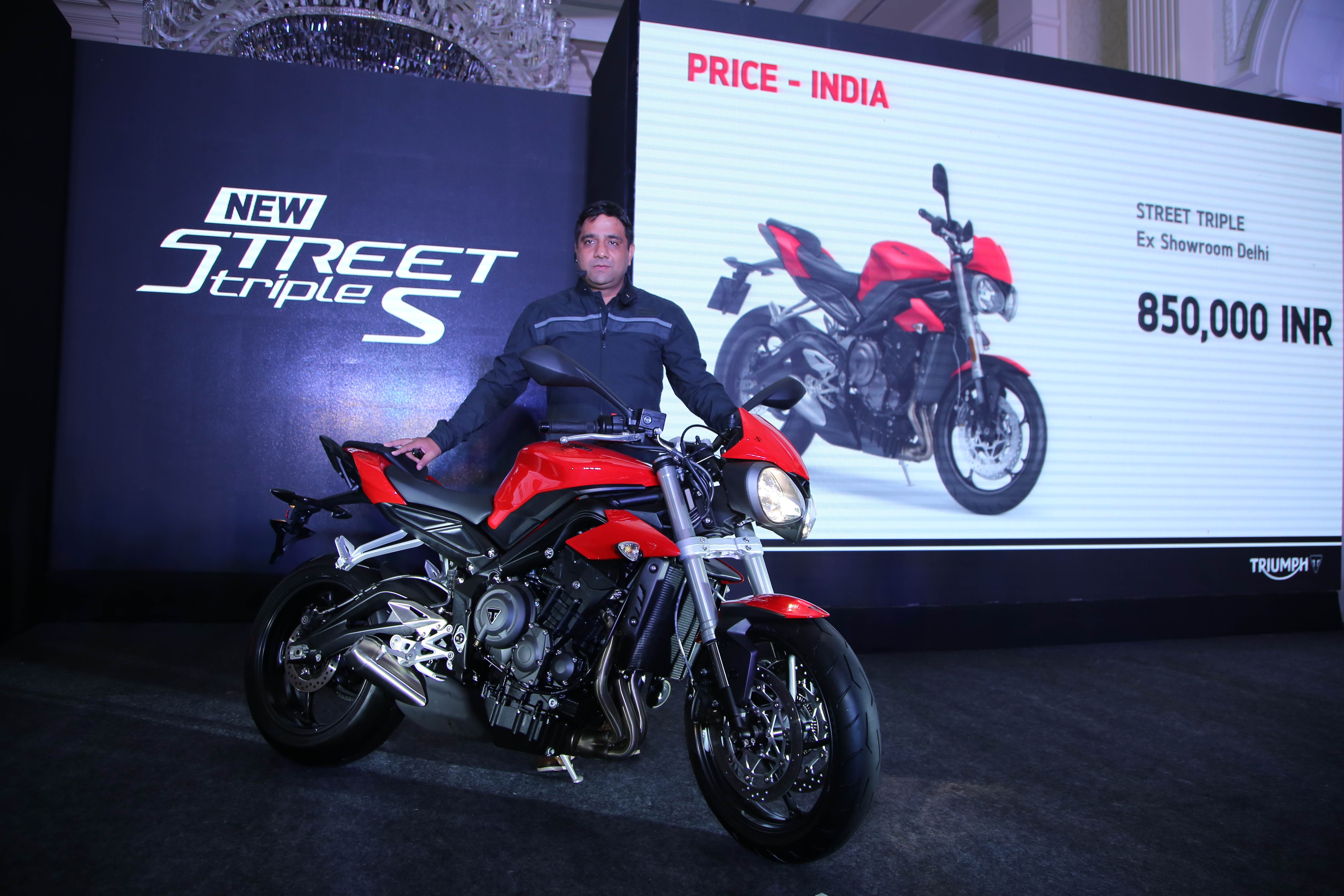 Street triple on sale s price