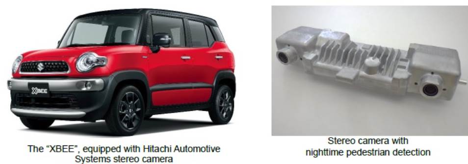 Mlit Big Xxx Videos - Suzuki Xbee to use Hitachi stereo camera with lane keep assist | Autocar  Professional