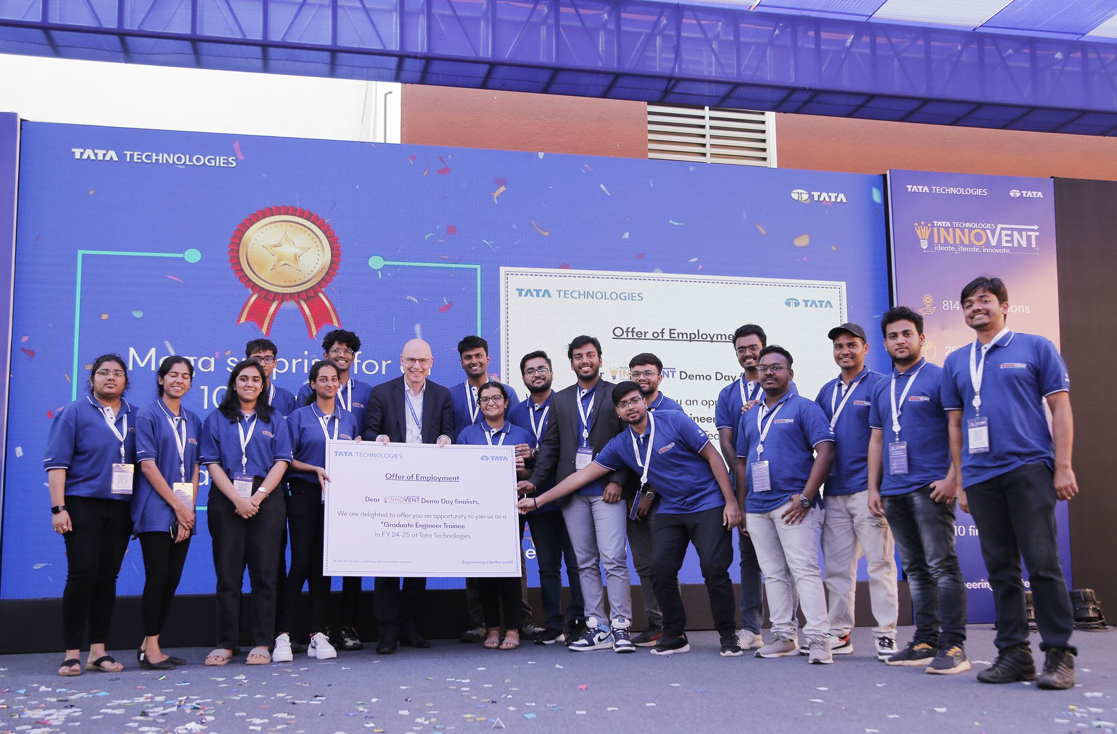 Tata Technologies offers InnoVent hackathon winners jobs | Autocar Professional