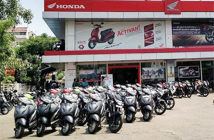 Honda Motorcycle & Scooter India’s total volume up 27% YoY in December | Autocar Professional