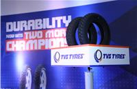 TVS Tyres launches Jumbo-XT and Pancer-II tyre patterns for scooters