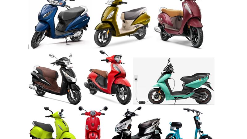 Scooter sales rise 10% to 4.36m units in first 9 months of FY2024, 8 of 10 OEMs reap gains