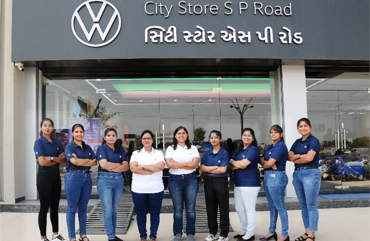 Volkswagen India introduces second ‘All-Women operated City Store’ in Ahmedabad
