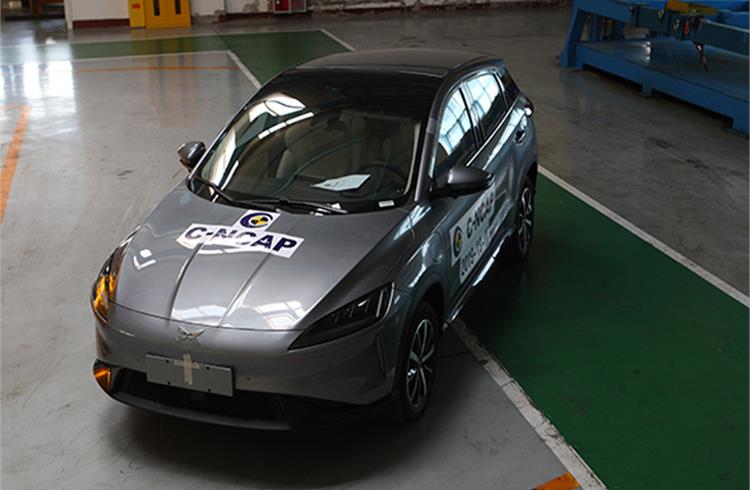 C-NCAP announces Xpeng G3 the safest EV in China