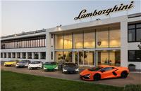 Lamborghini sold 7,744 cars, up 4.2% YoY, in January-September 2023. The two IC -engined models Urus and Huracan are sold out until the end of production expected in H2 2024, after which the range will be fully hybridized.