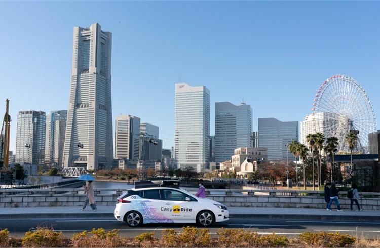 Nissan to commercialise autonomous-drive mobility services in Japan by 2027