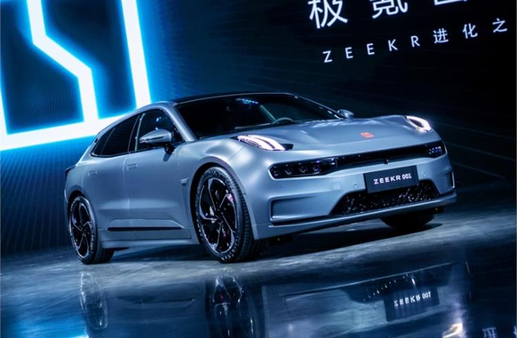 Zeekr is a brand-new, premium-focused brand owned by Geely. The company says the 001 will be delivered to customers in China from October this year ahead of a global roll-out in 2022.