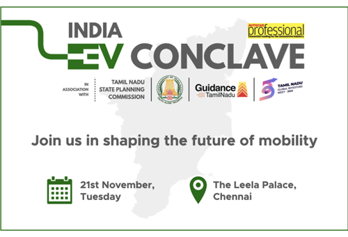 Autocar Professional to host India EV Conclave 2023 in Chennai on Nov 21