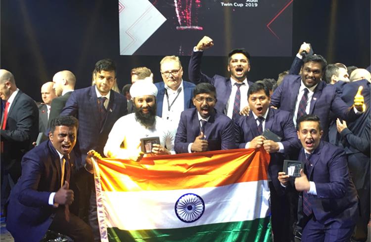 Audi India team wins second spot in global 2019 skills contest