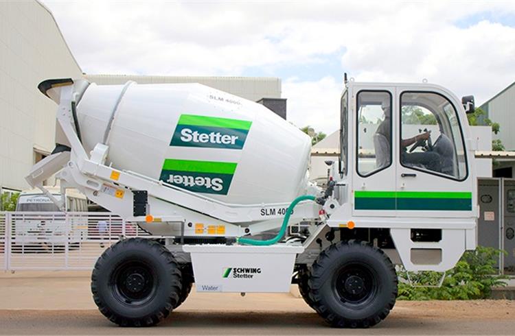 Schwing Stetter (India) manufactures concrete batching plants, concrete placing booms, concrete pumps, and concrete truck mixers.