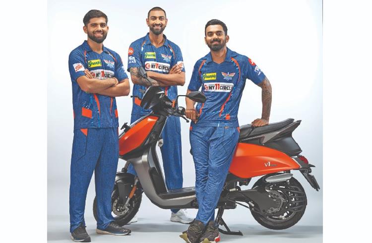 Hero MotoCorp's electric 2W brand Vida is now the official electric mobility partner of Lucknow Super Giants team.