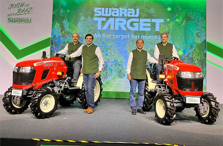 Swaraj launches 'Target' range of light tractors aimed at the growing horticulture segment