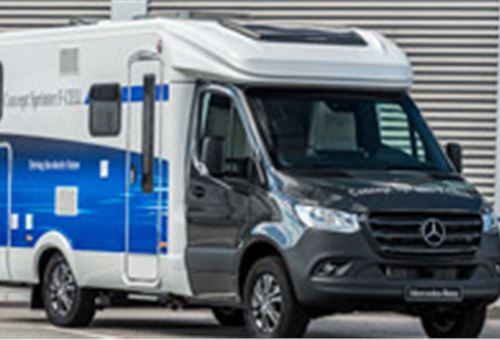 Mercedes-Benz showcases fuel cell powered vans with 500km range