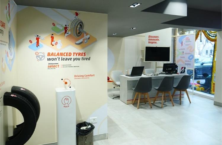 Bridgestone Select+ concept store to offer digital tyre buying and service experience