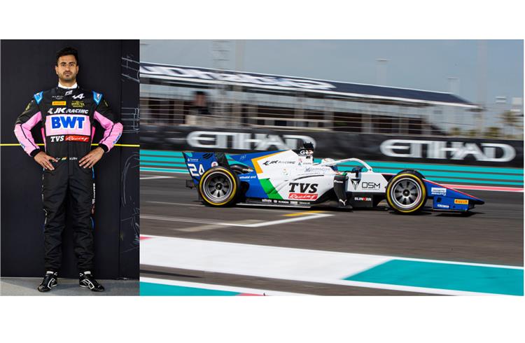 TVS Racing sponsors India’s F1 contender Kush Maini