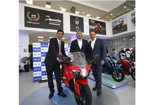 TVS Motor launches two Apaches and NTorq in Peru