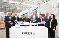 Opening of the new plant for exhaust technology with top-management for Purem by Eberspaecher and AAPICO Hitech in Rayong, Thailand, on October 12.